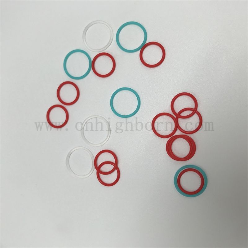 Benutzerdefinierte hochpräzise Silikongummi-Ringdichtungen O-Ringe