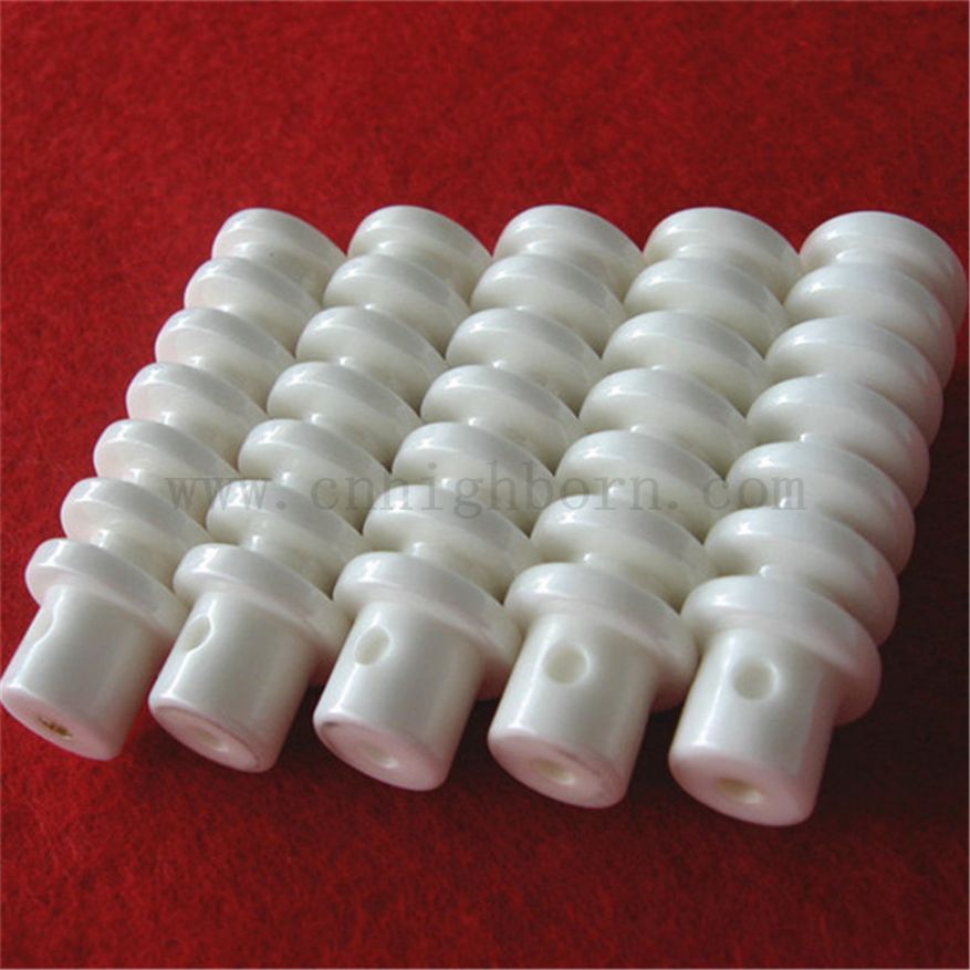 Hoher Verschleiß resistenter Diamant poliertes Zirkonia Textil gerillt Keramikführer Garn Özeletts