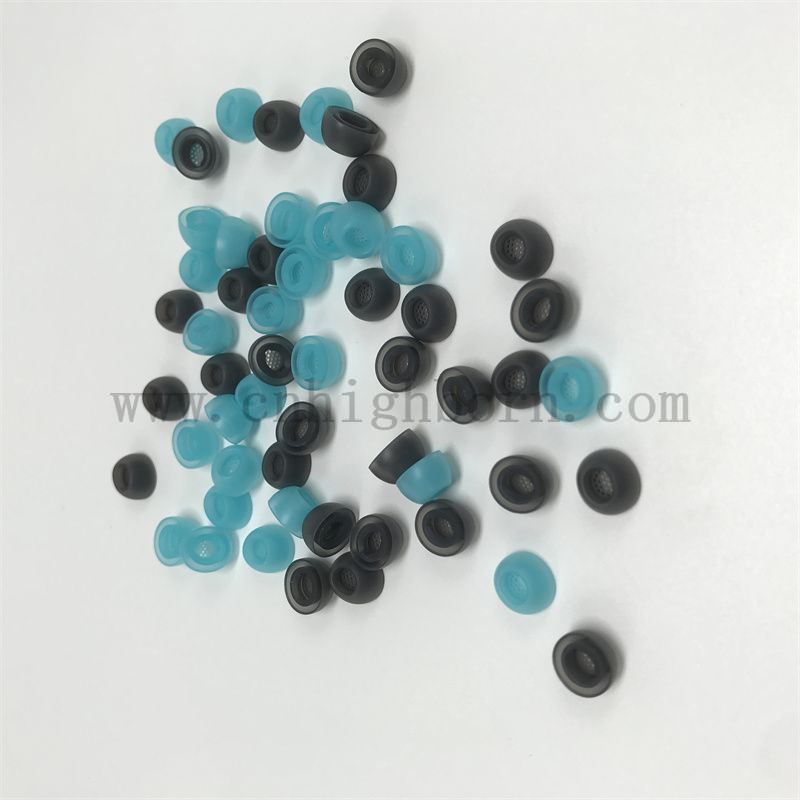 Benutzerdefinierte hochwertige weiche und komfortable Silikon -Gummi -Ohrstöpsel -Ohrstöpsel -Ohrhahnkappe für Kopfhörer