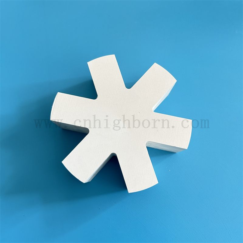 Hexagonale Bornitrid -Keramikteile 99% Reinheit Hbn Bn Keramik Strukturblock