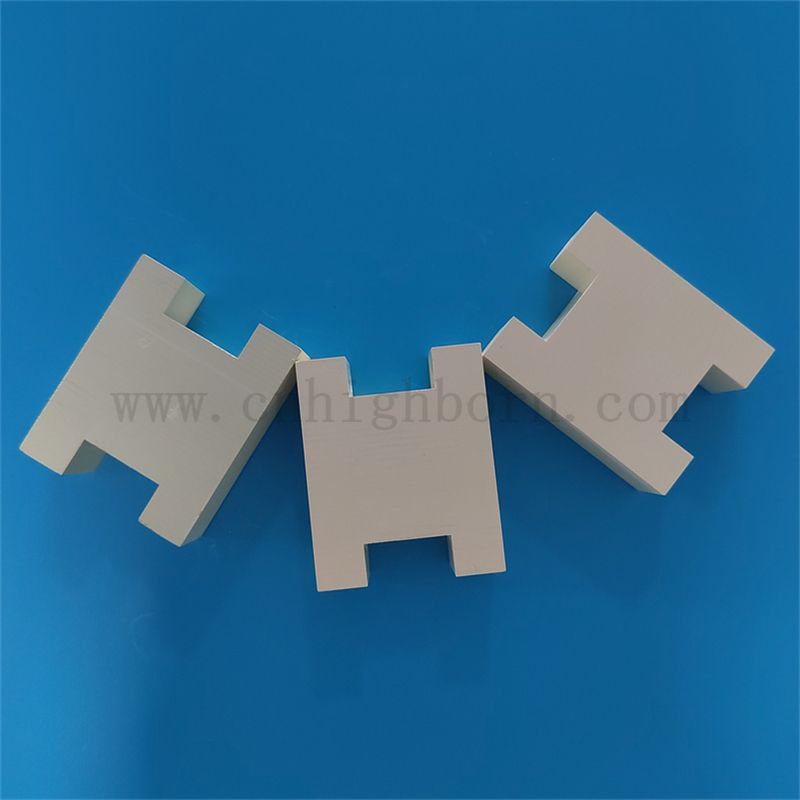 Maßgeschneiderte hitzgepresste hexagonale Bornitrid -Keramik -Strukturteile Bn Keramikschale für Vakuumofen