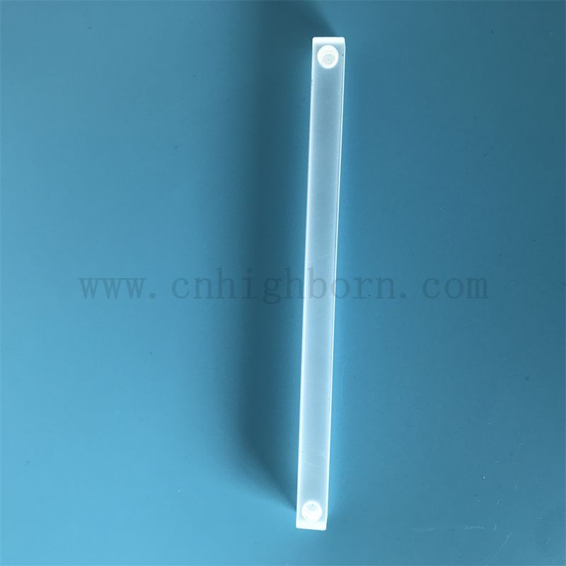 Hochreinheit quadratisch durchscheinender Hersteller Quarzstange Silica Glassrute