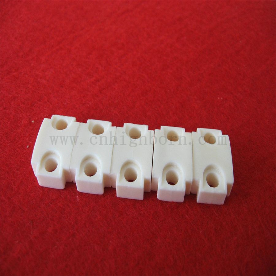 Textilmaschine Zubehör mit Rille 5mm Alumina Zirkonia Textilwebige Keramikgarnführer