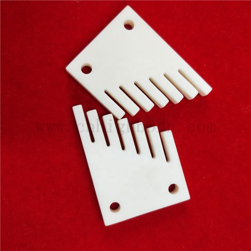 Präzise 95% 99% AL2O3 Alumina Keramikführer Textilindustrie Teil