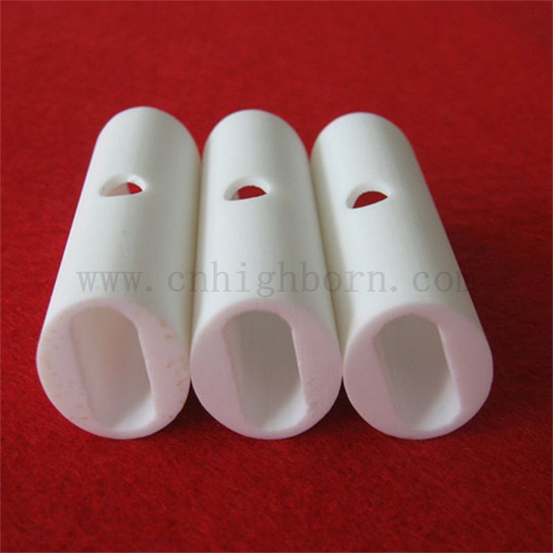 Mikrokristallines Glaskeramikrohr maschinierbares Glaskeramikrohr