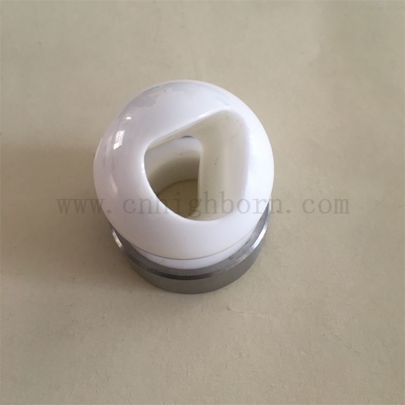 YSZ ZRO2 Zirkonia Y-TZP-Keramikkugelventil mit Sitz