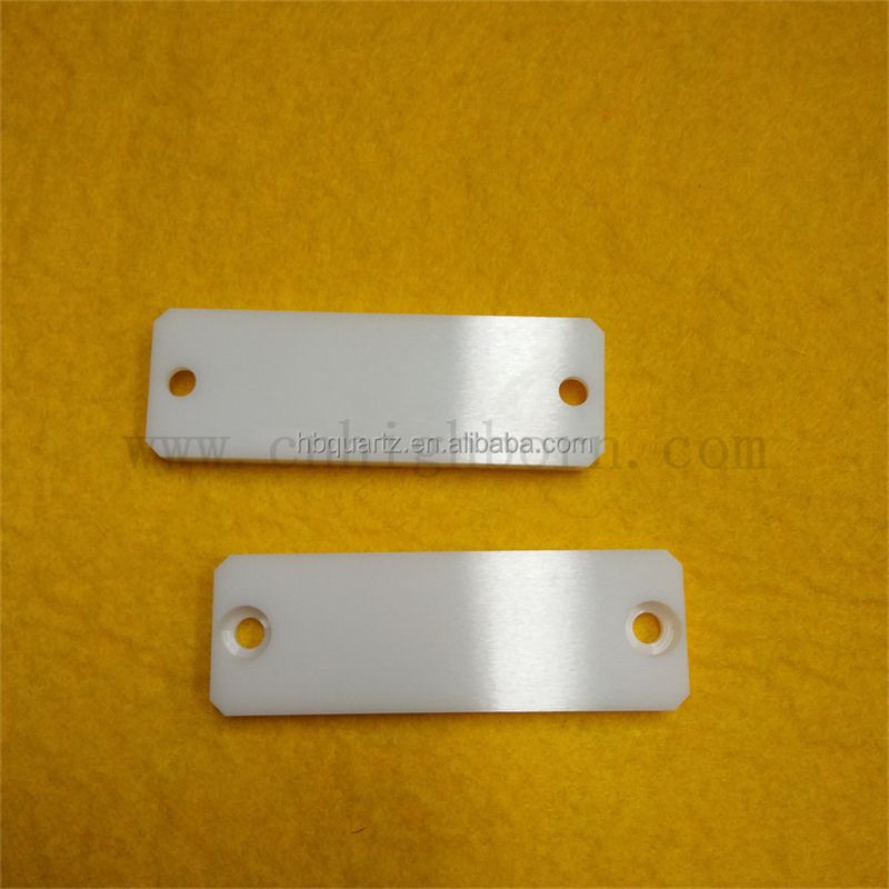 CNC -Bearbeitung poliertes Verschleißfestes Zirkonia Keramikstreifen ZRO2 Teil