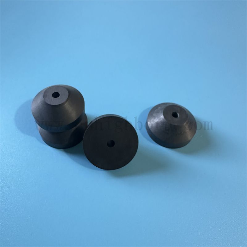 Isolator Borcarbid unregelmäßiger Sandstrahldüse angepasst B4C -Keramikbusch