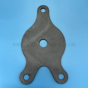 Verschleiß- und temperaturschockbeständige SiC-Siliziumkarbid-Keramik-Fisch-Ofenmöbel-Setterplatte für das Brennen von Keramikplatten/-schalen