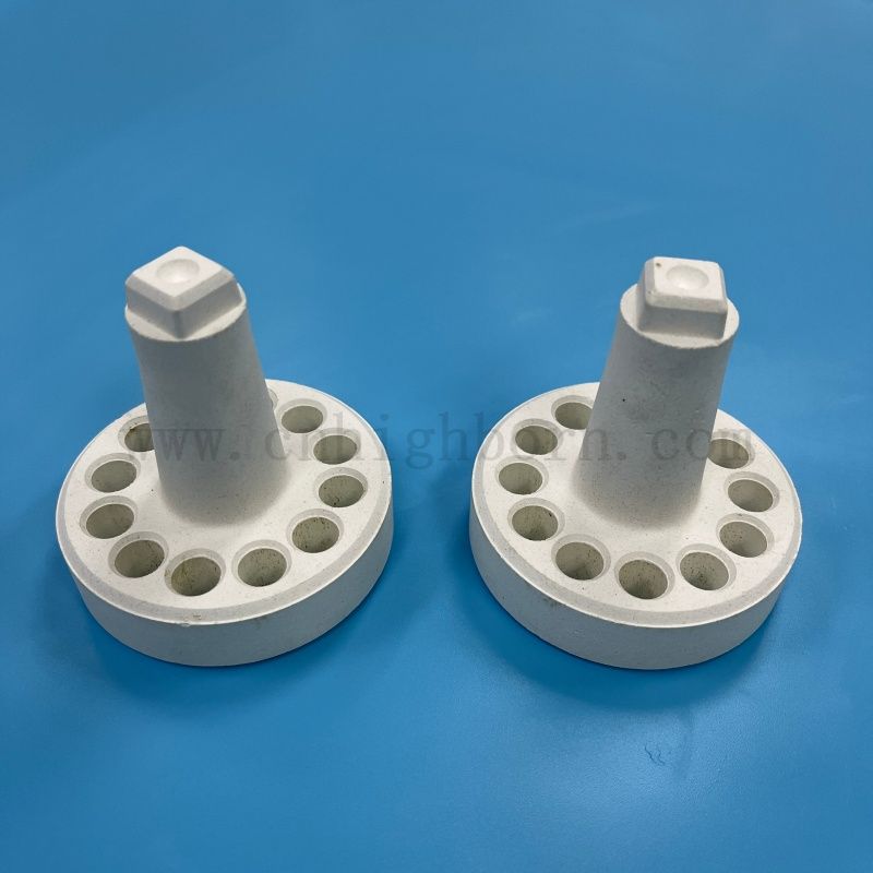 Hochtemperatur-Keramik-Strahlungsrohr-Halterungsbasis aus Mullit-Korund