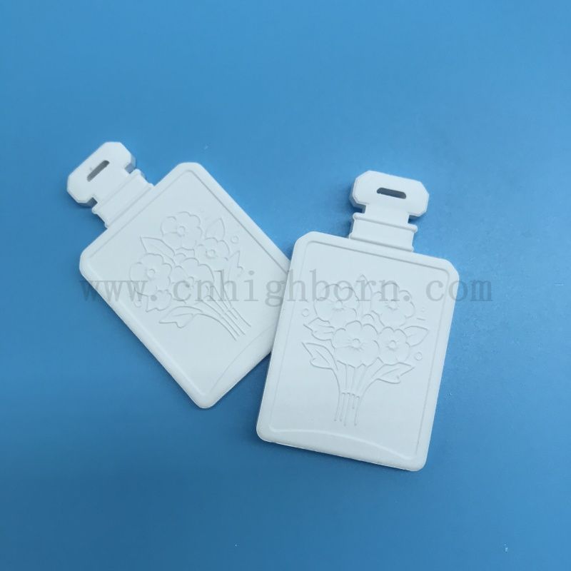 Individuelles Logo-Gips-Aroma-Diffusor-Ornament, dekoratives Dufttablett als Geschenk