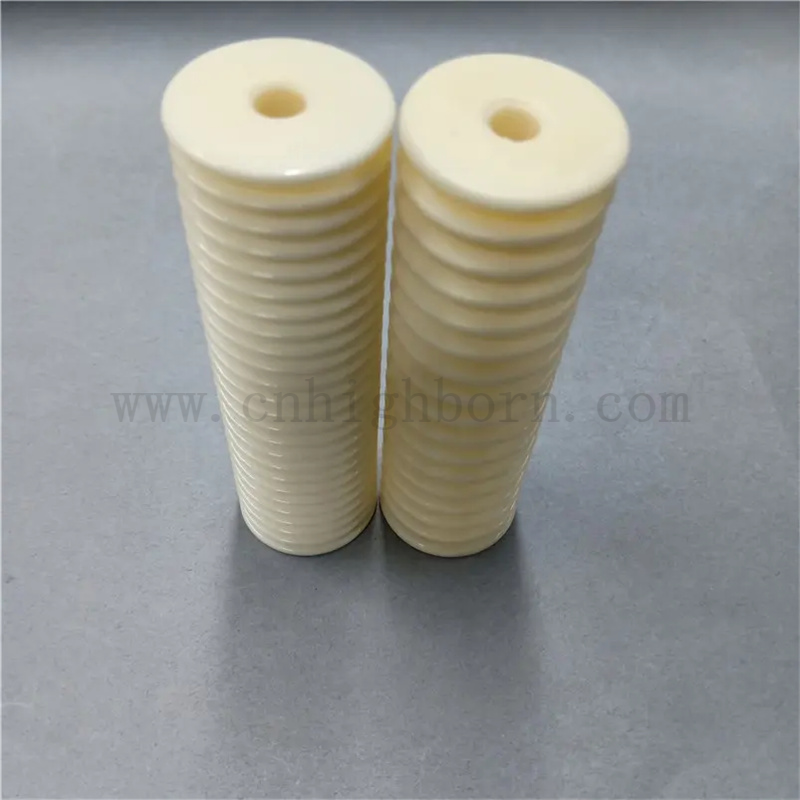 Customized AL2O3 Alumina Keramik Textilgarn Guide Roller