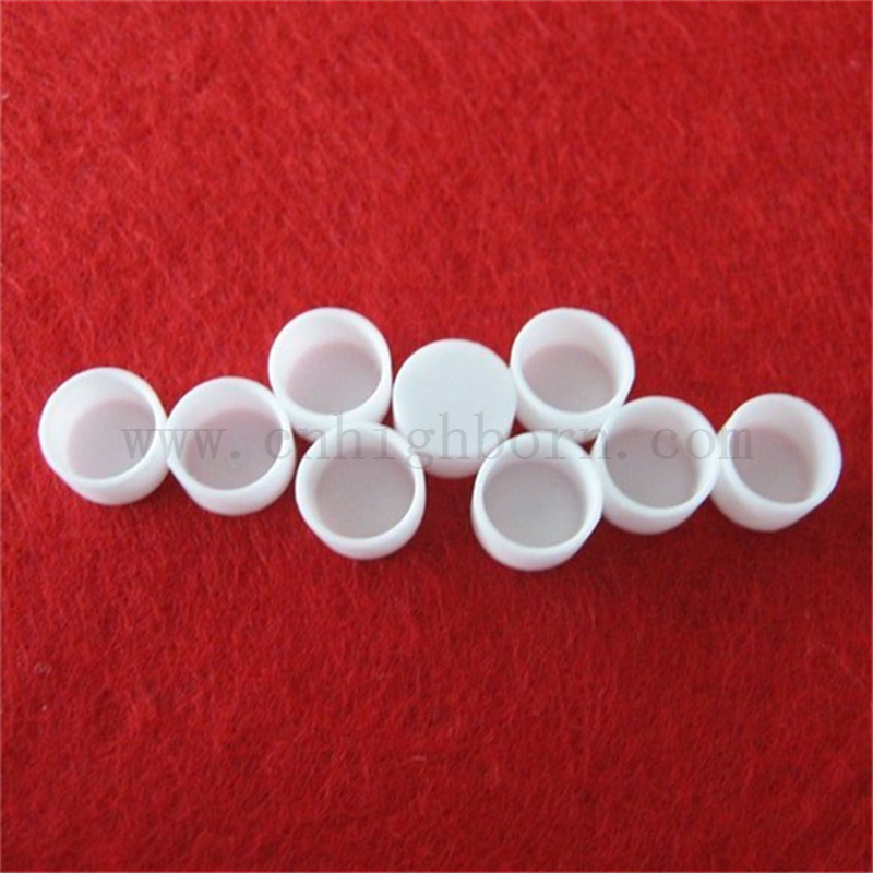 99 Alumina Crucible mit Deckel Customized AL2O3 Keramik analytisch kleines Boot