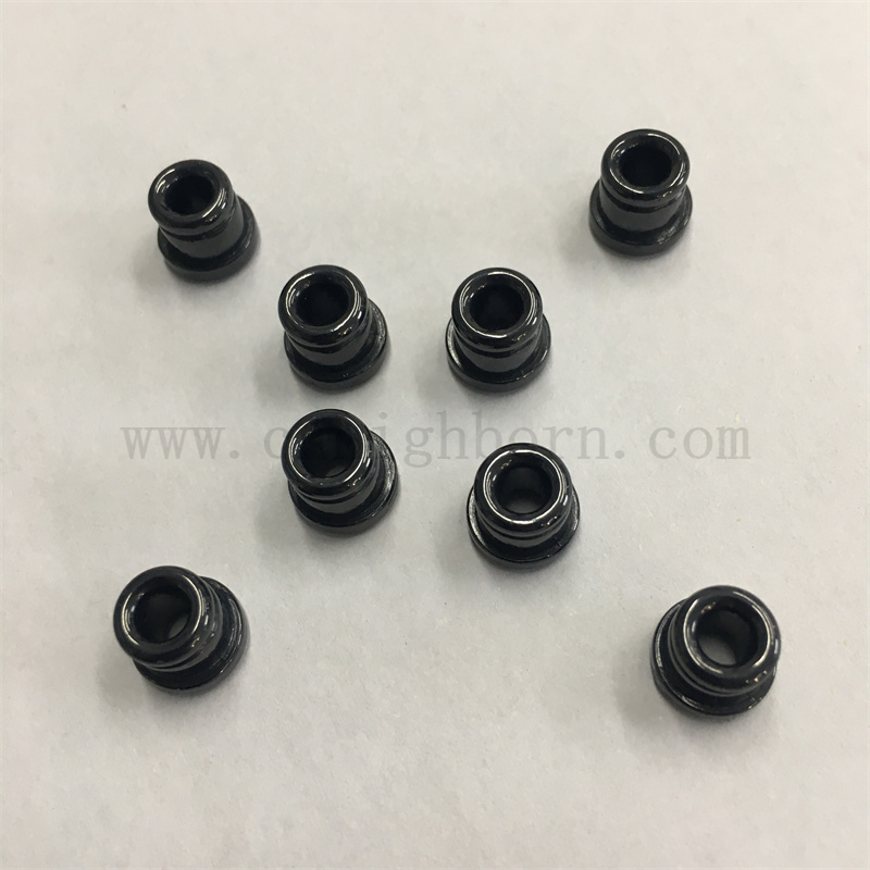 Wear Resistenz schwarzer Titanoxid Keramik Öten Textilkeramik Drahtgarnführer