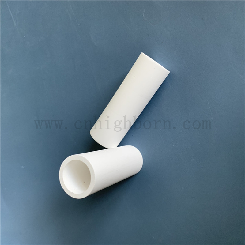 45% Porosität mikroporöse Aluminiumoxid -Keramikrohrlaboranalyse Poröser Keramikfilterrohre