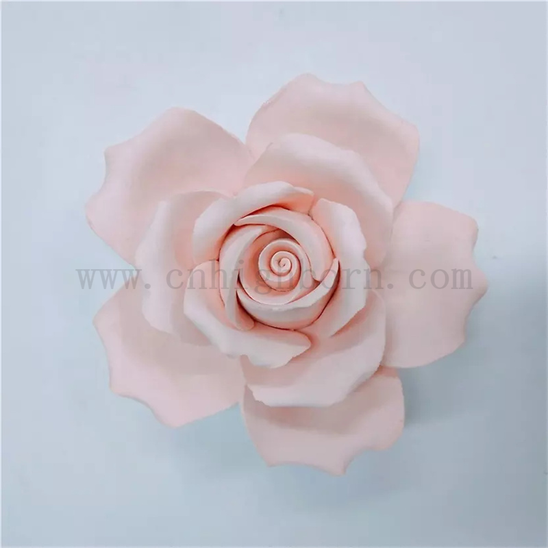 Customized Schöne Blumen -nicht -ceramische Rosenaroma Diffusor Duft Stein