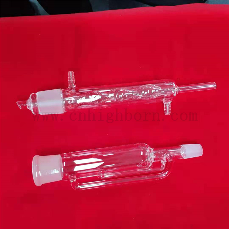 Klares hoher Borosilikatglas 3.3 Labor Verwenden Sie Soxhlet Extractor