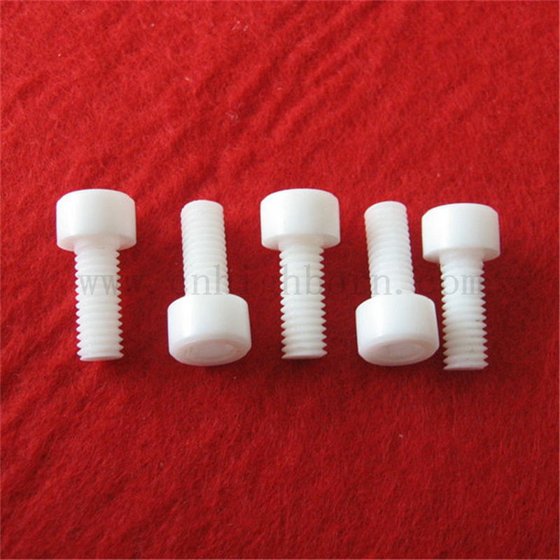 Zirkonia -Keramikschraube Customized Hochfestigkeit Zro2 Bolzen und Nuss