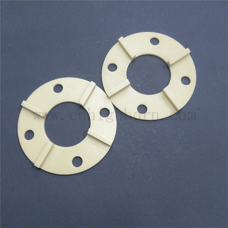 Aln Aluminiumnitrid -Keramikdichtung mit Laserverarbeitung