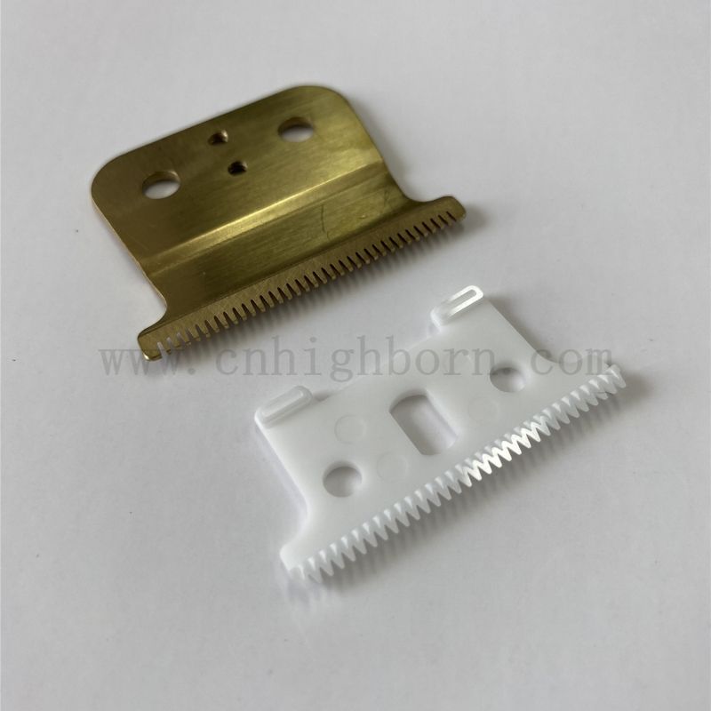 Hochübergreifendes Zirkonia Keramik Haar Clipper Blade Set mit Metallfleckenklinge
