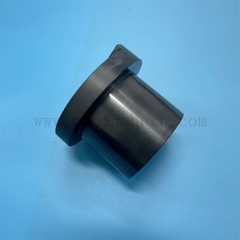 Bearbeitung hochpräziser Siliziumkarbid-Keramik-Ersatzteile Sic-Ärmel