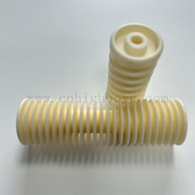 Textilkeramik 99% Alumina Keramikdraht -Guider -Ösen für Drahtanleitungen