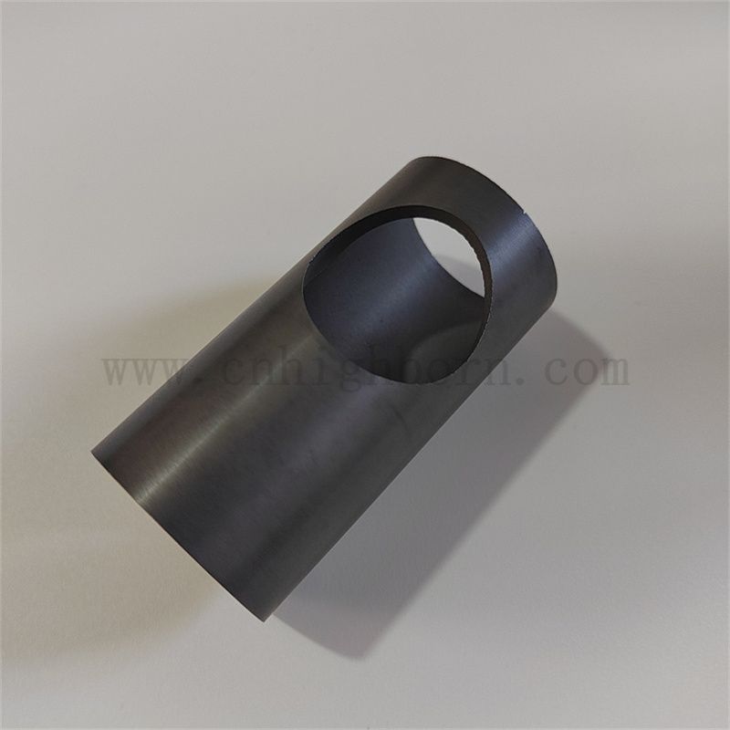 Verschleißfestigkeit Bor Carbid Keramikrohr B4C -Rohr