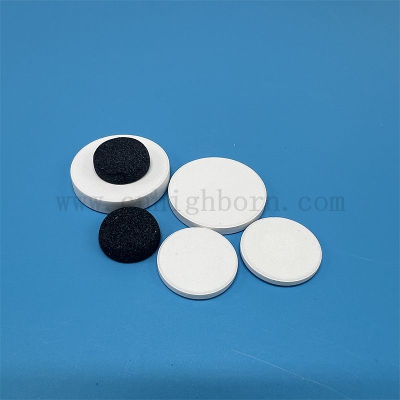 Isolator Poröser Siliziumkarbidfilterplatte Alumina Keramikluftfiltrationsscheibe