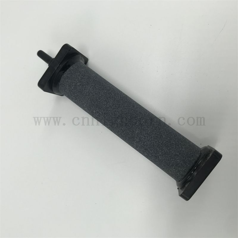 Dunkelgrau Zylinder hochwertiger Aquariumluftstein für Aquakultur und Fischtank