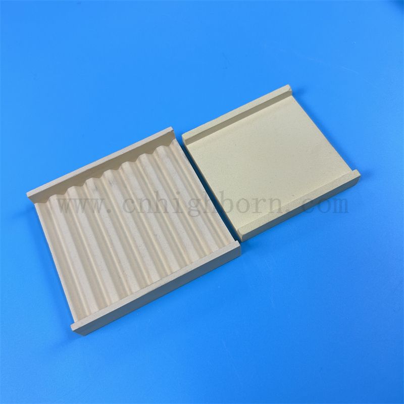 Calciumstabilisierte Zirkoniumoxid ZRO2 Zirkonia -Keramik -Flachblecher für Ofen