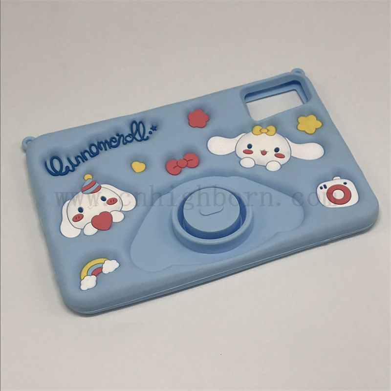 Blaue Farbe Silastic Protective Cover Silikon Gummi -iPad Shell 