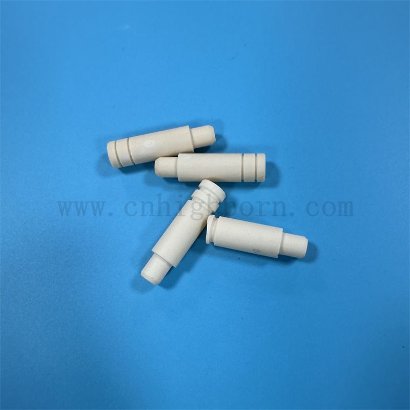 Elektrische Isolierpräzision 99% Aluminiumoxidkeramik -Stab Al2o3 Teile