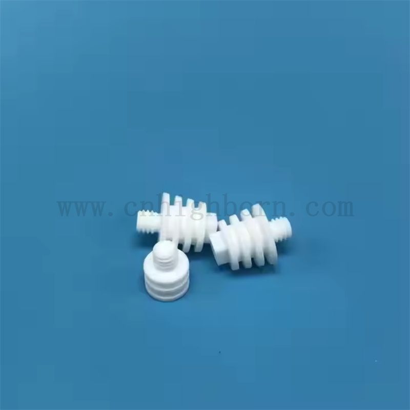 Hohe präzisionsmaschinierbare Glaskeramikteile M4 Macor Schraube