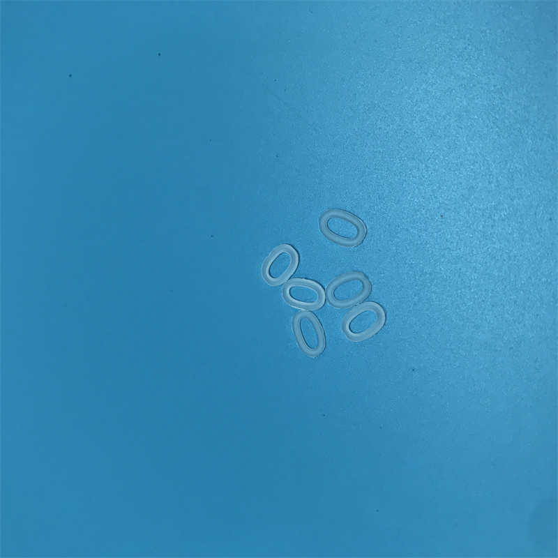 Nahrungsmittelqualität Silikon Gummi -Ring Oval Form Silastic Dichtungsdichtung