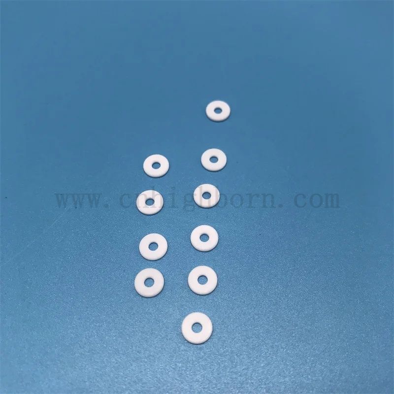  Benutzerdefinierte komplex geformte Keramikteile rechteckige Macor -Ringblechmaschinenscheiben