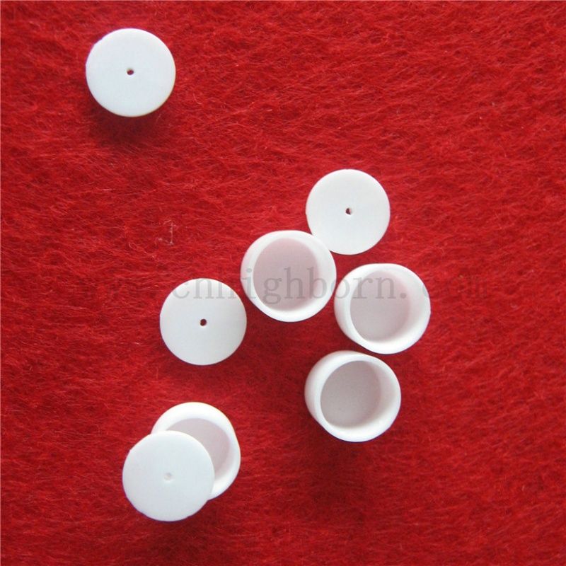 D6,8 x H4mm 99% Al2O3 Keramik -Wärmelanalyse Tiegel Aluminiumoxidwärme -Heiztopf