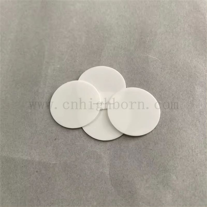 Hohe thermische Leitfähigkeit Beo Wafer Berylliumoxid Keramik Runde Substratplatte