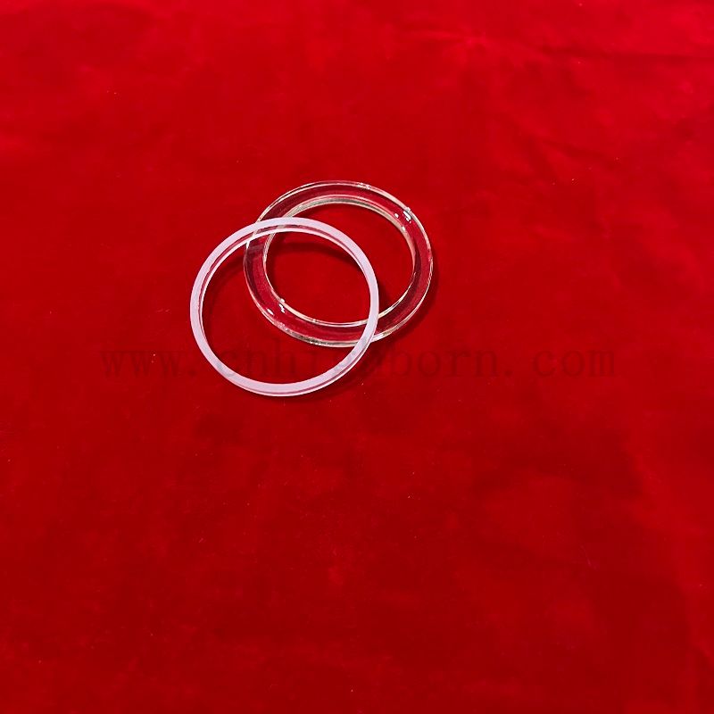 Hochwertig klare Schleifquarzflansch zur Figur -Anpassung