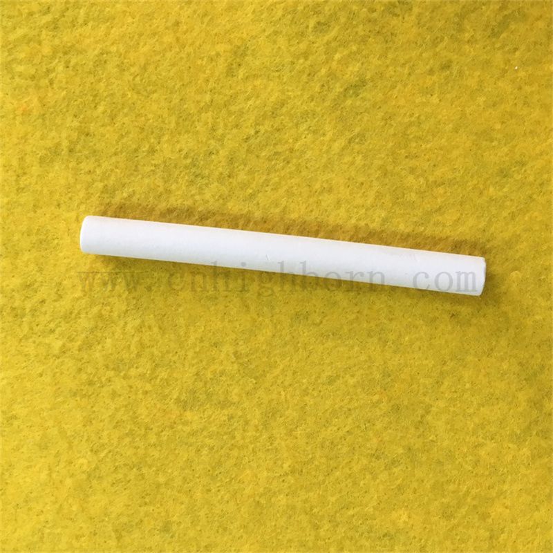 Benutzerdefinierte Porosität weiße poröse Aluminiumoxid -Keramikrohre Al2o3 Filterrohre