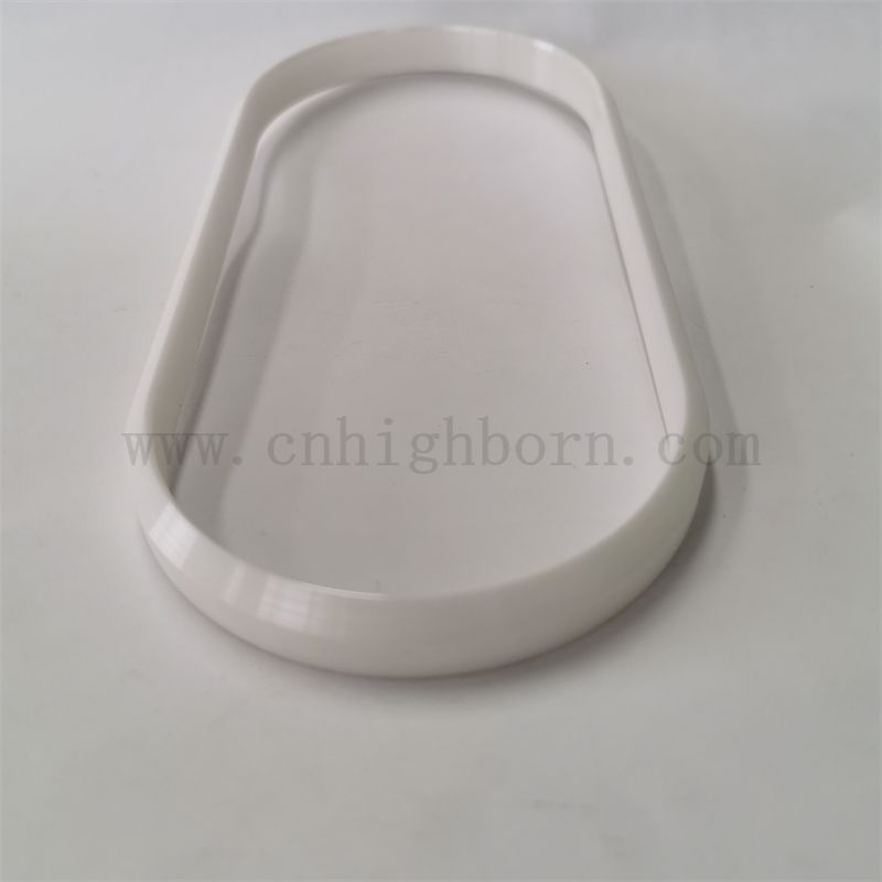 Oval Form Pad Drucken Zirkonia Keramikversiegter Ring für Tintenbecher