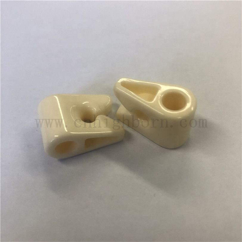 Customized Alumina Guide Textile Keramik Block Al2o3 Textilmaschine Teil