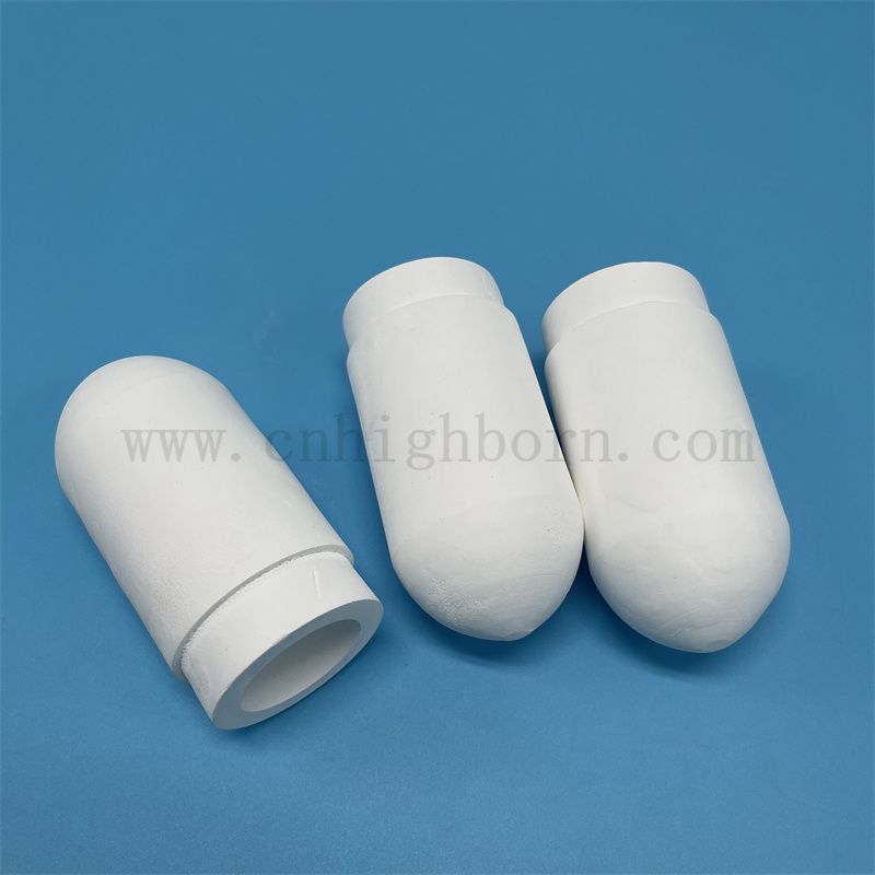 Einstellbare Porosität weiße Rohrporöse Keramikrohr zur Messung der Bodenfeuchtigkeit