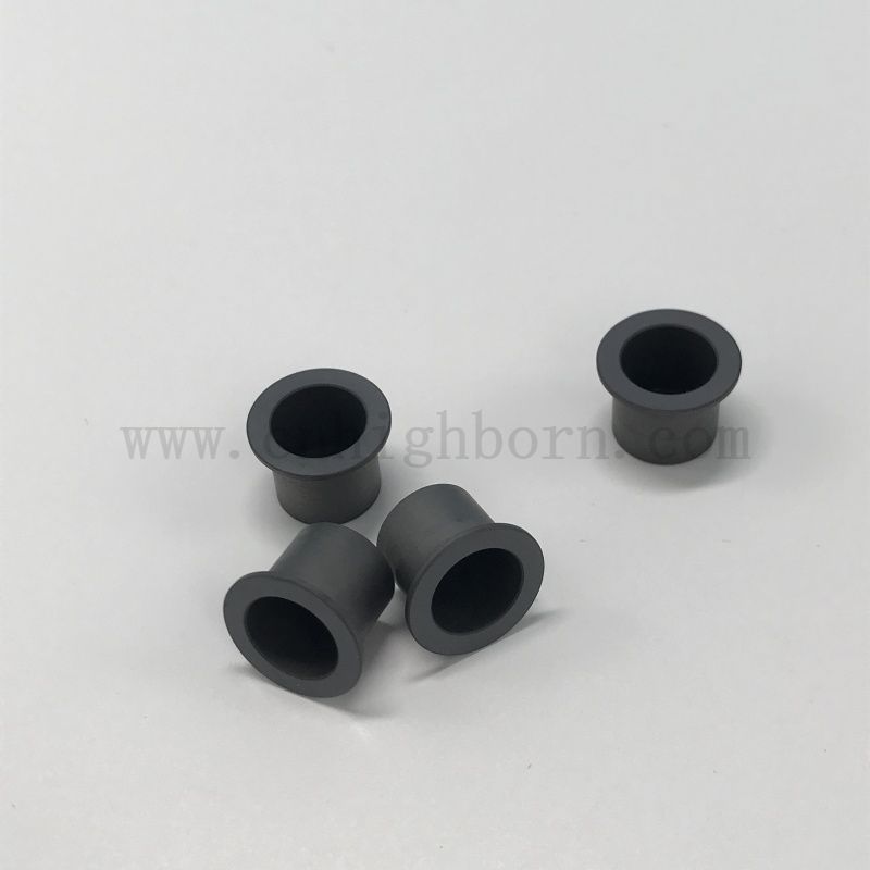 Flansches Sic -Keramikölbecher Siliziumkohlenhöckelheizung Flüchtigen Schmelzbehälter Crucible