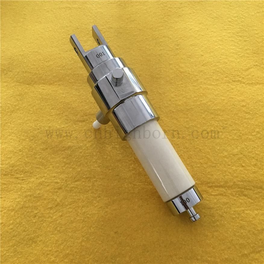 Custom Aluminiumoxid Zirkonia Keramik -Kolbenmedizin Flüssige Pharmazeutische Füllpumpe