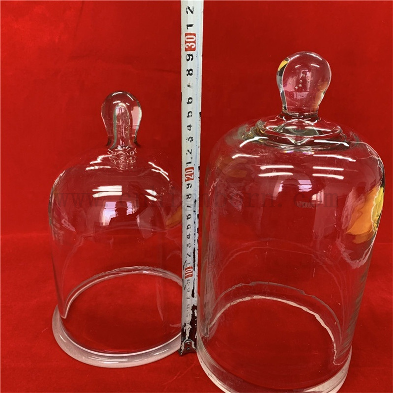 Hochreinheit klare hohe Borosilikat -Glasglockenglasabdeckung