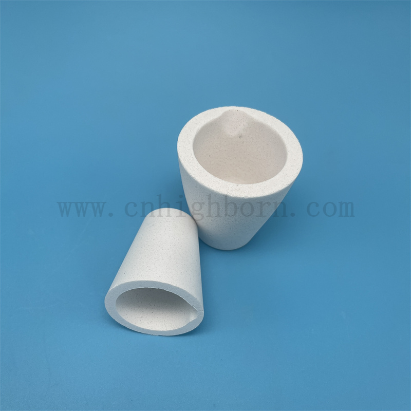 Maßgeschneiderte schmelzende Goldgerichte Quarz Keramikbecher