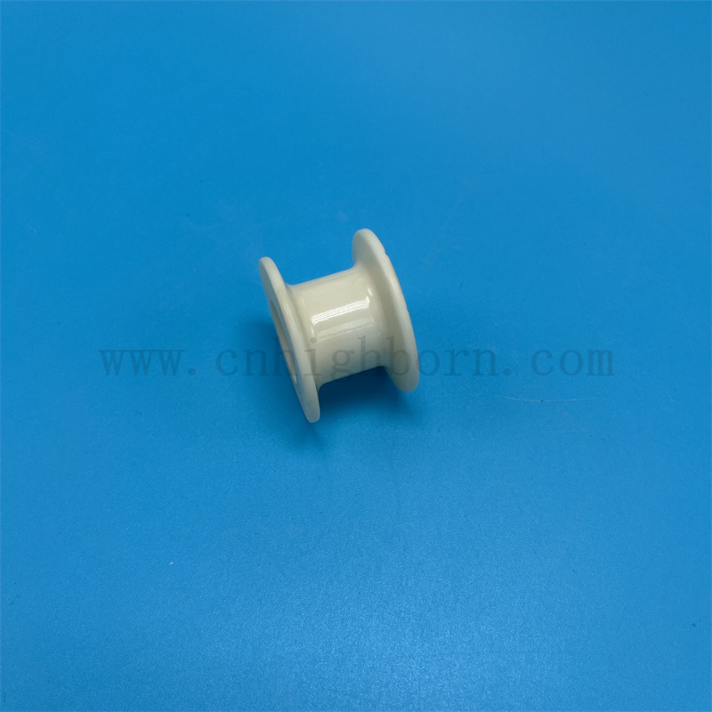 Hochfestige Al2O3 Alumina Keramikgarnführung Teile Textile Keramiklager Roller