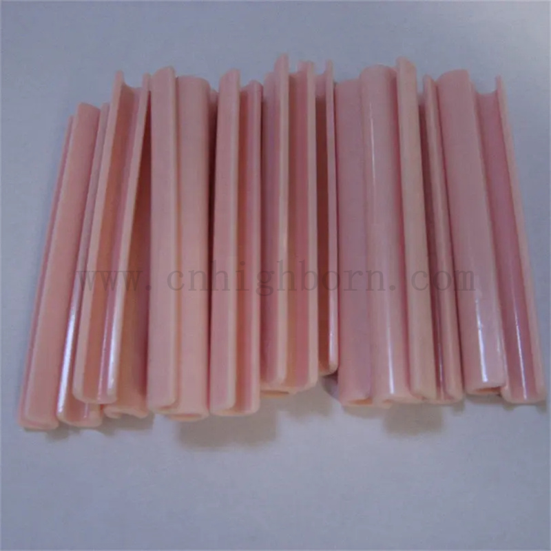 99% Pink AL2O3 Alumina Keramikgarn Guide Textile Keramik verschiedene Typen Guides