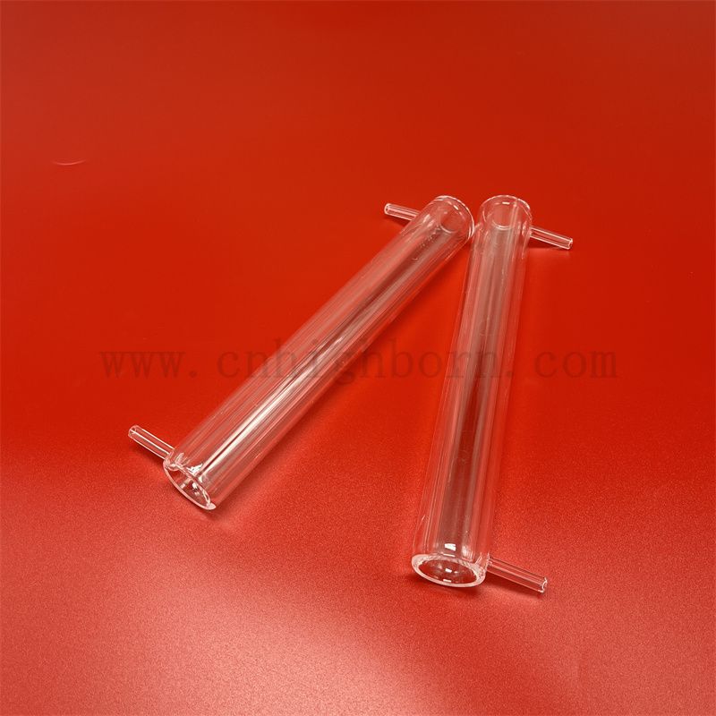 Wärmewiderstand Cleared Clear zwei Schichten Fusions Silica Quarzglasrohr