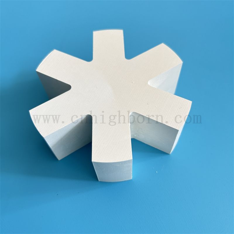 Hexagonale Bornitrid -Keramikteile 99% Reinheit Hbn Bn Keramik Strukturblock